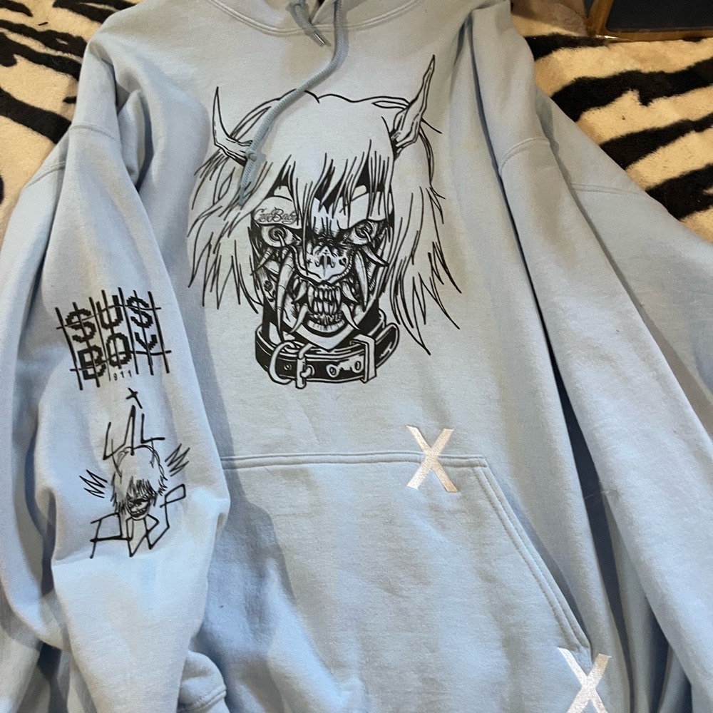 Lil Peep x SUS. BOY HOODIE IN XL